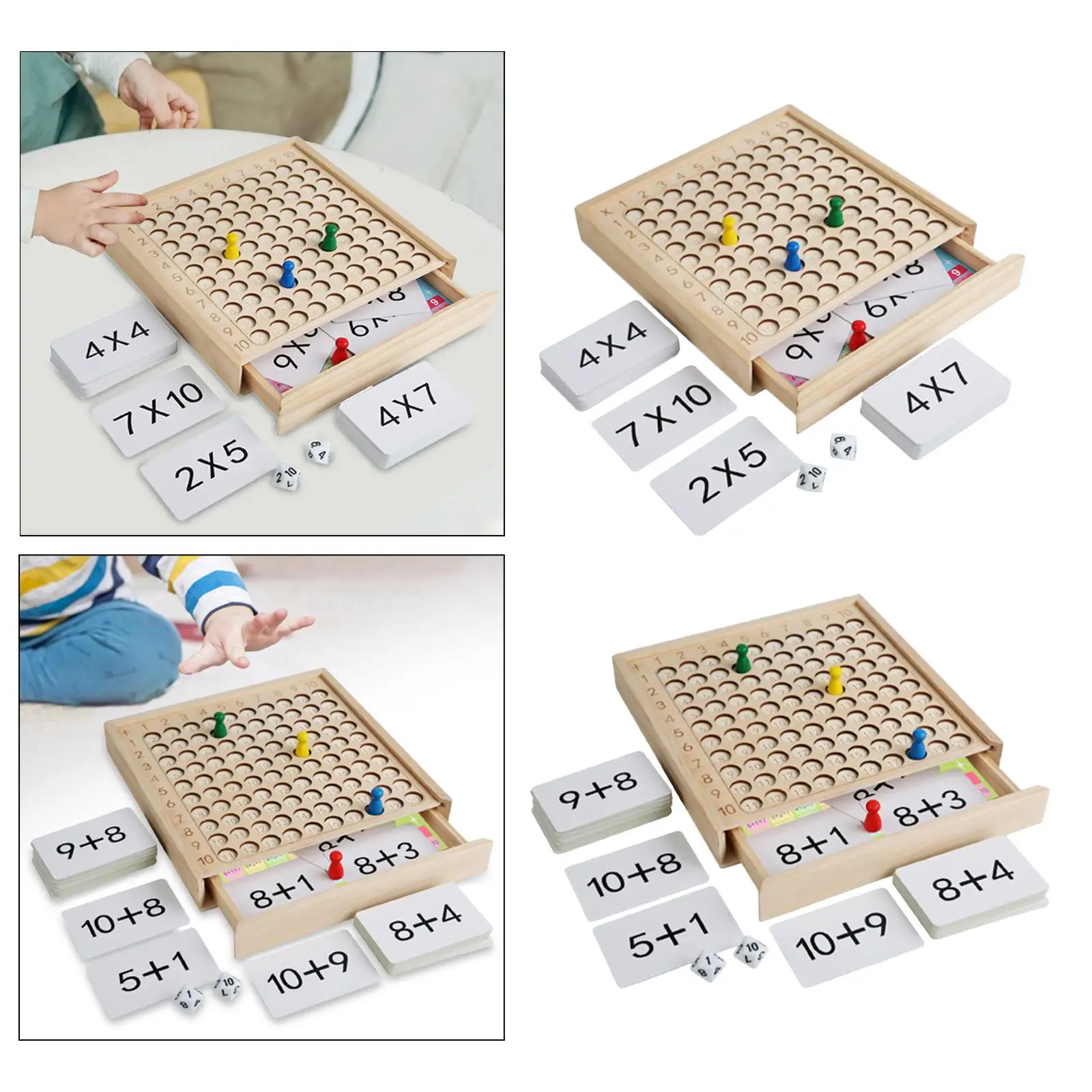 木製の掛け布団,数学学習玩具