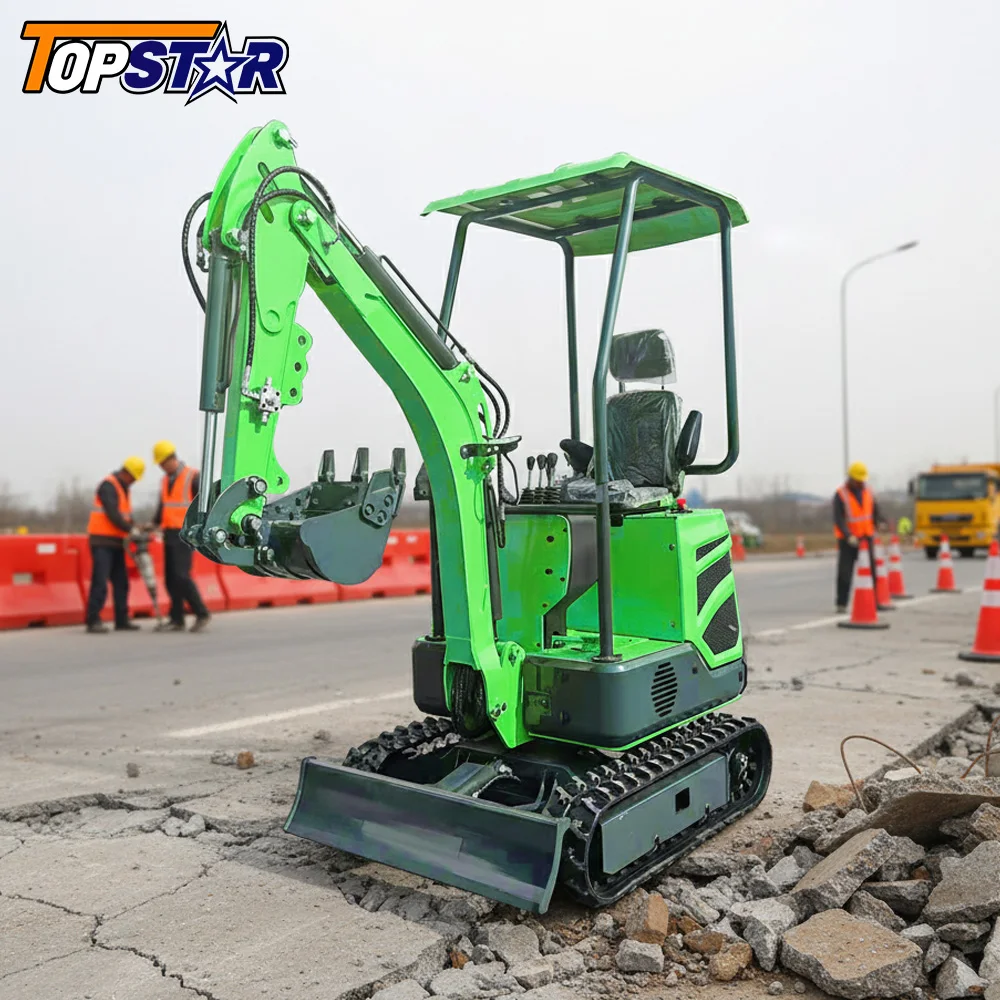 عالية الجودة EPA حفارة كوبوتا محرك حفار صغير الزاحف نوع حفارة صغيرة للاستخدام الصناعي بستان المزرعة حسب الطلب