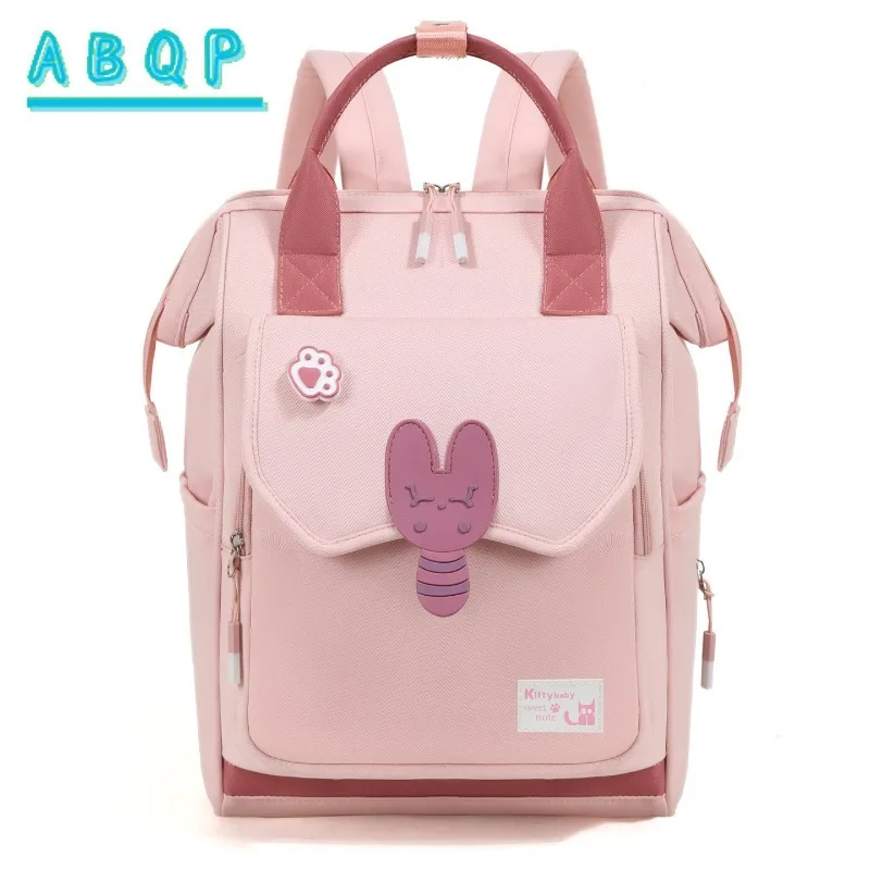New Diaper Bag Backpack Cartoon Fashion Baby Diaper Bag Backpack Large Capacity Multifunctional Baby Products Storage Backpack