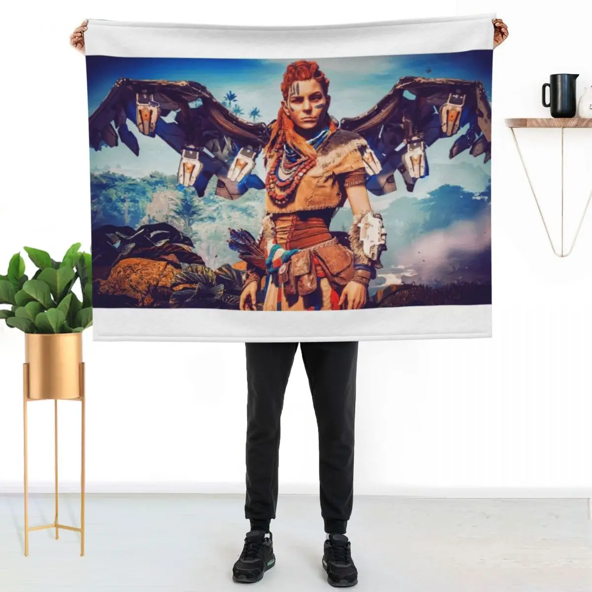 

ALOY HORIZON ZERO DOWN Throw Blanket Soft Home Decor Blanket for Couch Bedroom