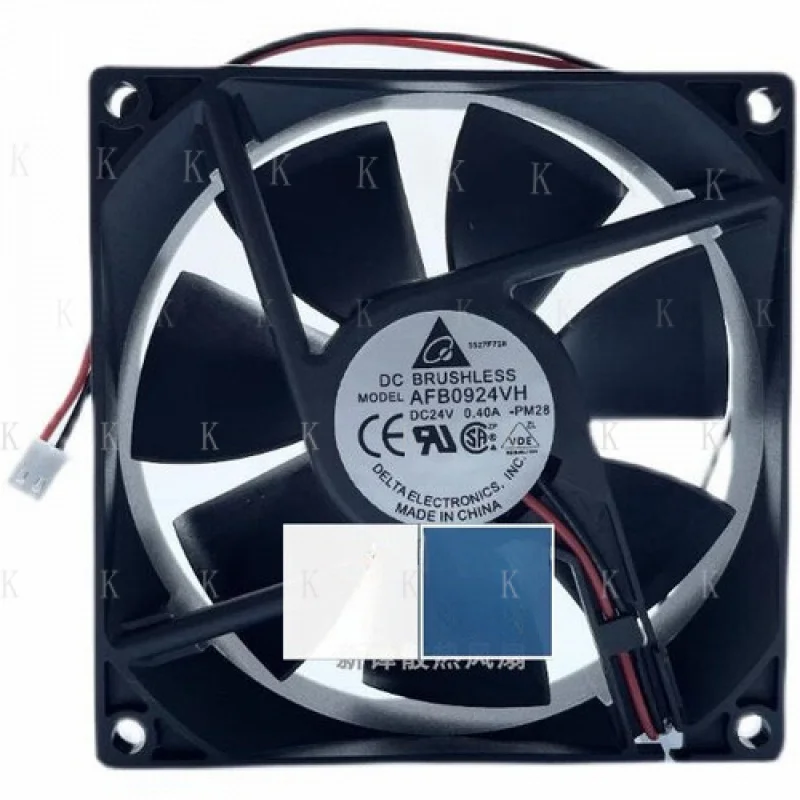 

C 1PC FOR Delta AFB0924VH 9025 24V 0.40A 2-wire Inverter Cooling Fan