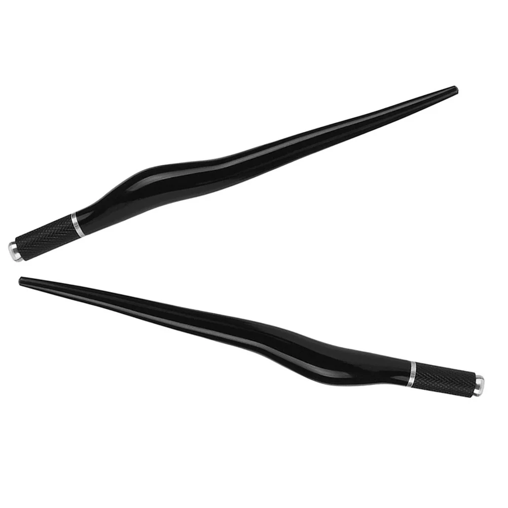 

2Pcs Microblading Pencil for Eyebrows Sharp Tip Manual Tattoo Pen Ergonomic Design Easy to Use for Beginners Portable Makeup