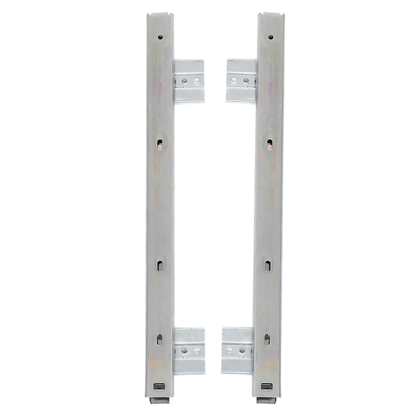 

1Pair Robust Keyboard Slide-Out Tracks Premium Steel Ball Bearings Quiet Performance Strong Bearing Capacity for Office