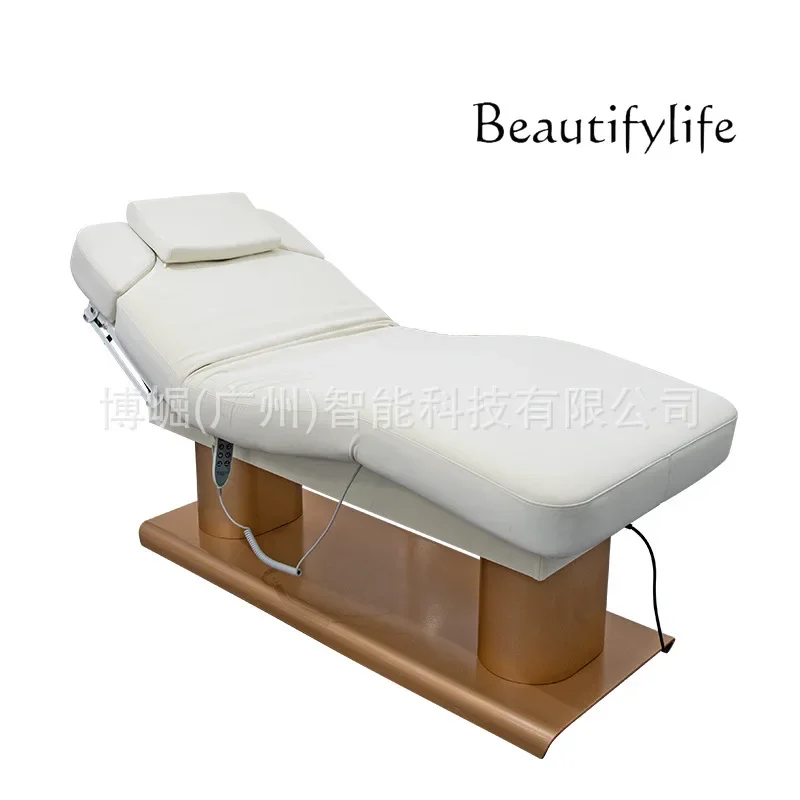 Electric beauty salon special constant temperature heating SPA massage treatment bed