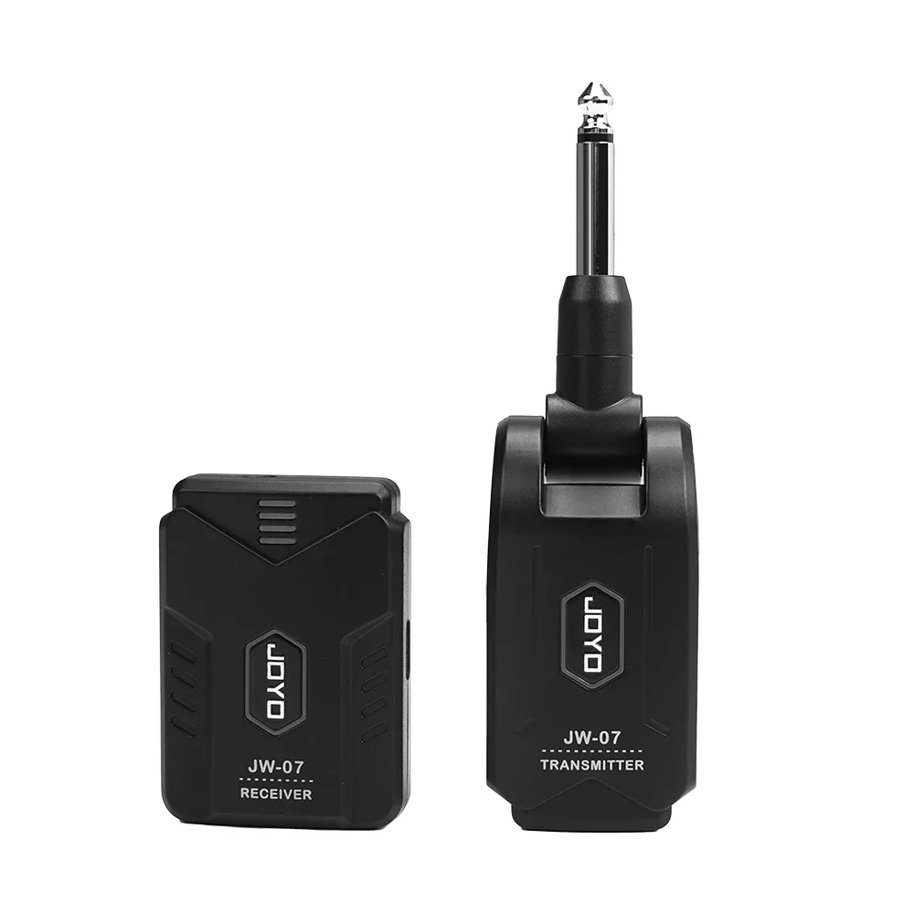 JOYO JW-07 2.4G Wireless In-ear Earphone Monitor System Low Latency Rechargeable Transmitter Receiver Support 12 Channel Banks