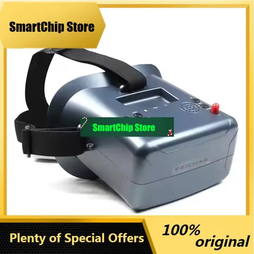 SmCpFPV Drone Goggles 5.8GHz 40ch Receiver With DVR 3.7V/2000mAh Battery 4.3 Inch HD LCD 16:9 For Racing Drone Micro BWhoop Dron