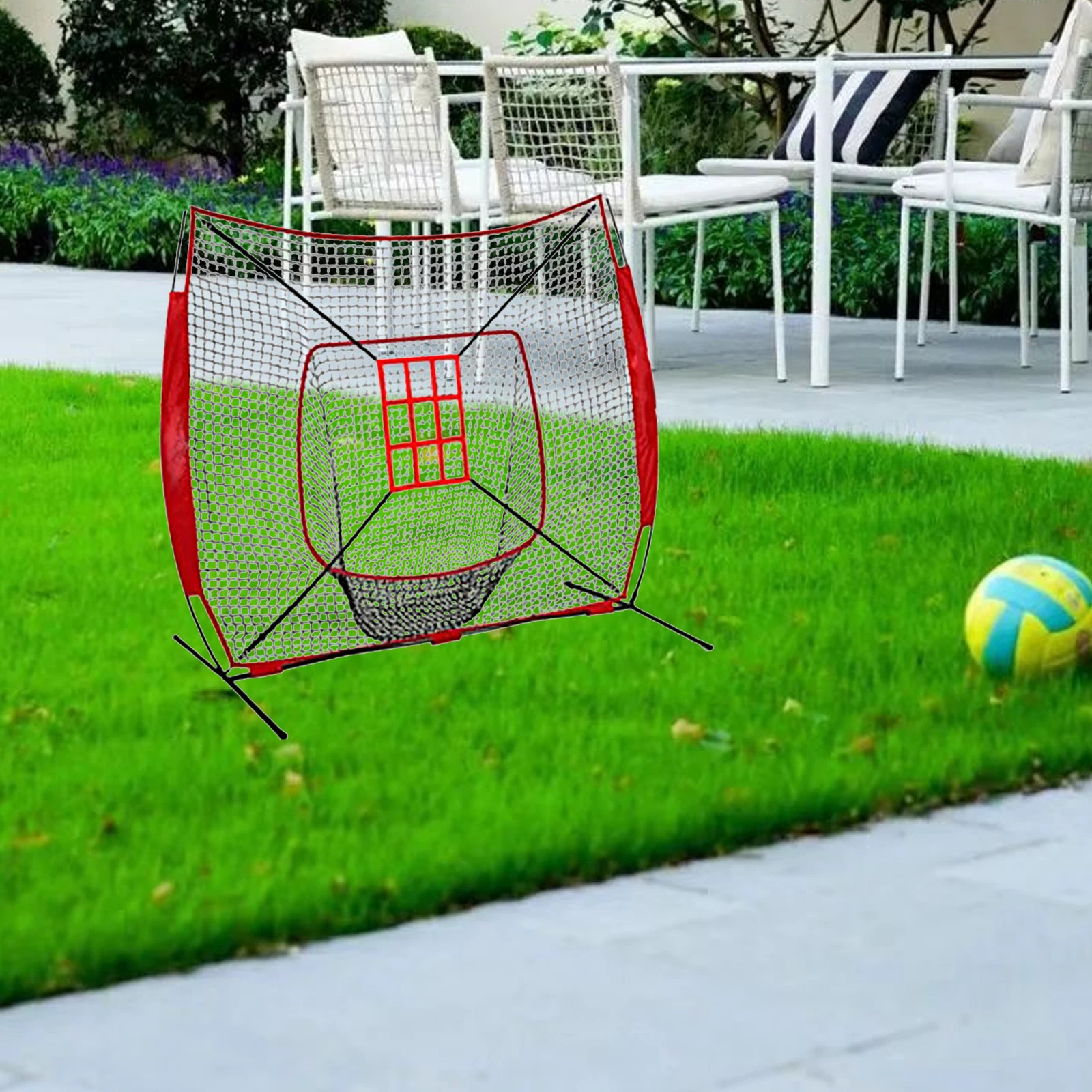 

1pcs Adjustable Football Training Net Soccer Equipment Practice Goals Netting Kit Home Backyard School for Men