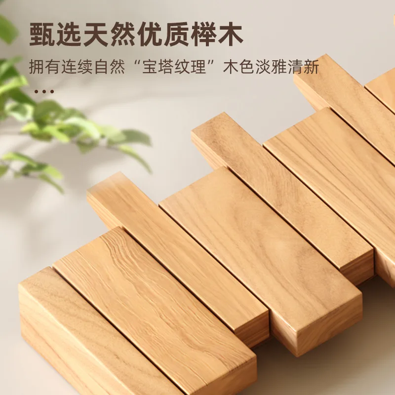 Solid wood piano key hanging hanger wall wall hanging entrance door   bedroom storage clothes hanging hook creative coat hook