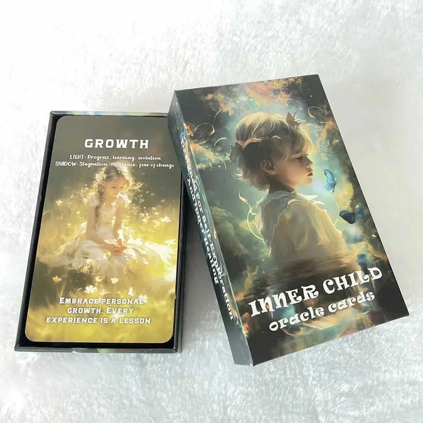 12x7cm 52-Cards Inner Child Oracle Cards Tarot Cards Inner Healing Tarot Deck