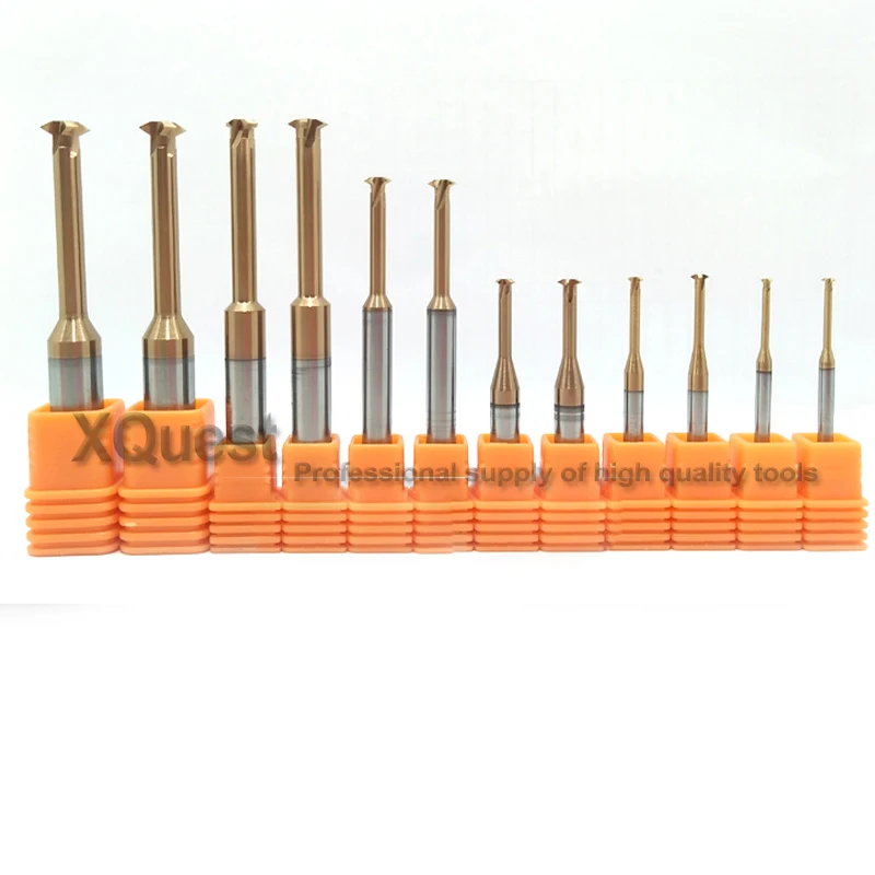 

XQuest Tin Solid Carbide Thread Milling Cutter Pith 0.3 - 0.6 0.4 - 0.8 0.5 - 1.0 CNC Single Teeth thread Mill Cutters P 0.75 2