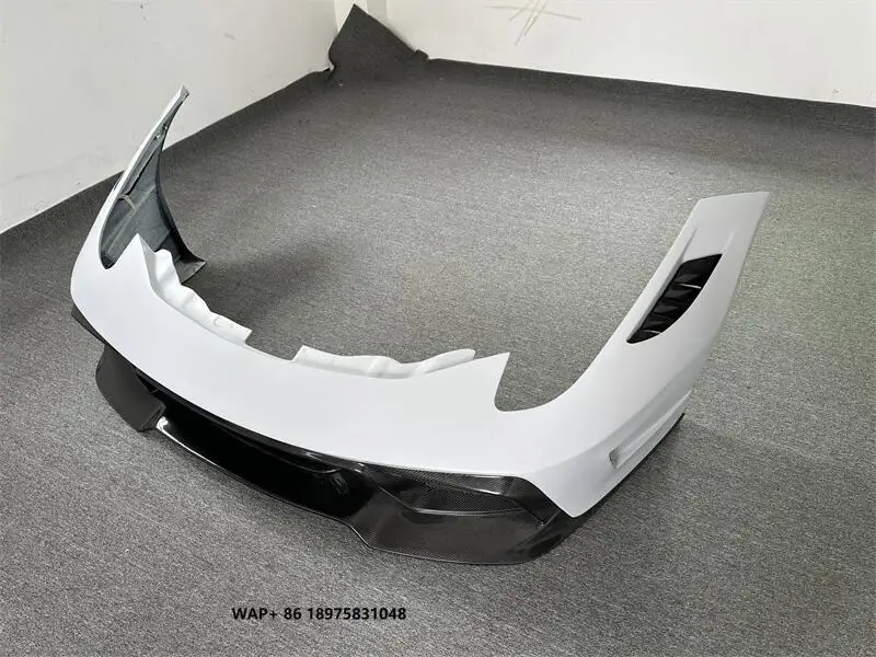 

For Ferrari-458 Upgrade Half Carbon Fiber Body Kit Ferrari-458 V-style Front Rear Bumper