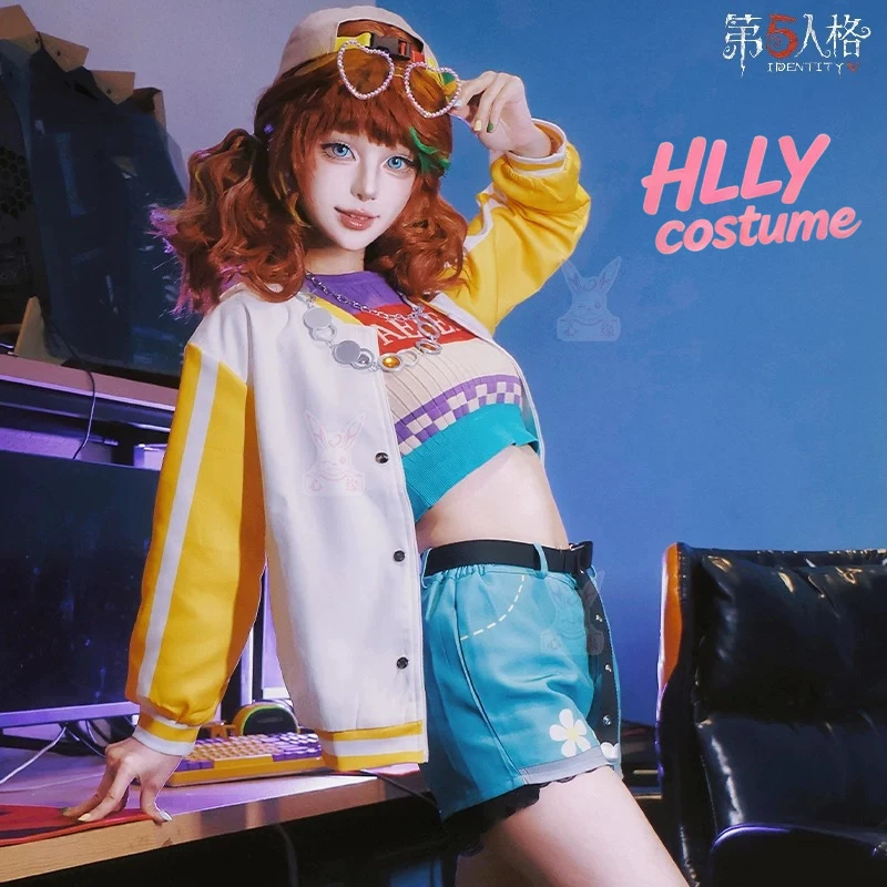 Cheerleader OPH Team Identity V Cosplay Costume Full Set Character Sports Outfit Women Party Wear view 4