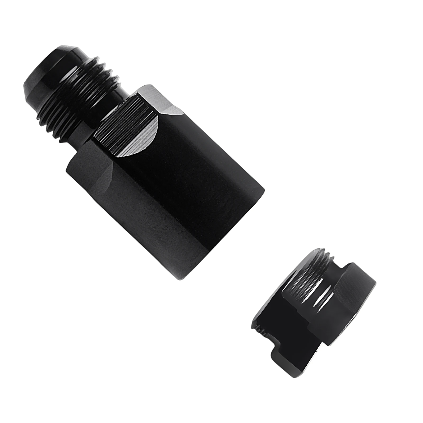 AN6-1/4" Złączki Przewód paliwowy Złączka adaptera EFI -6 AN Męski na 1/4" Szybkozłącze push hardline — zdjęcie 7