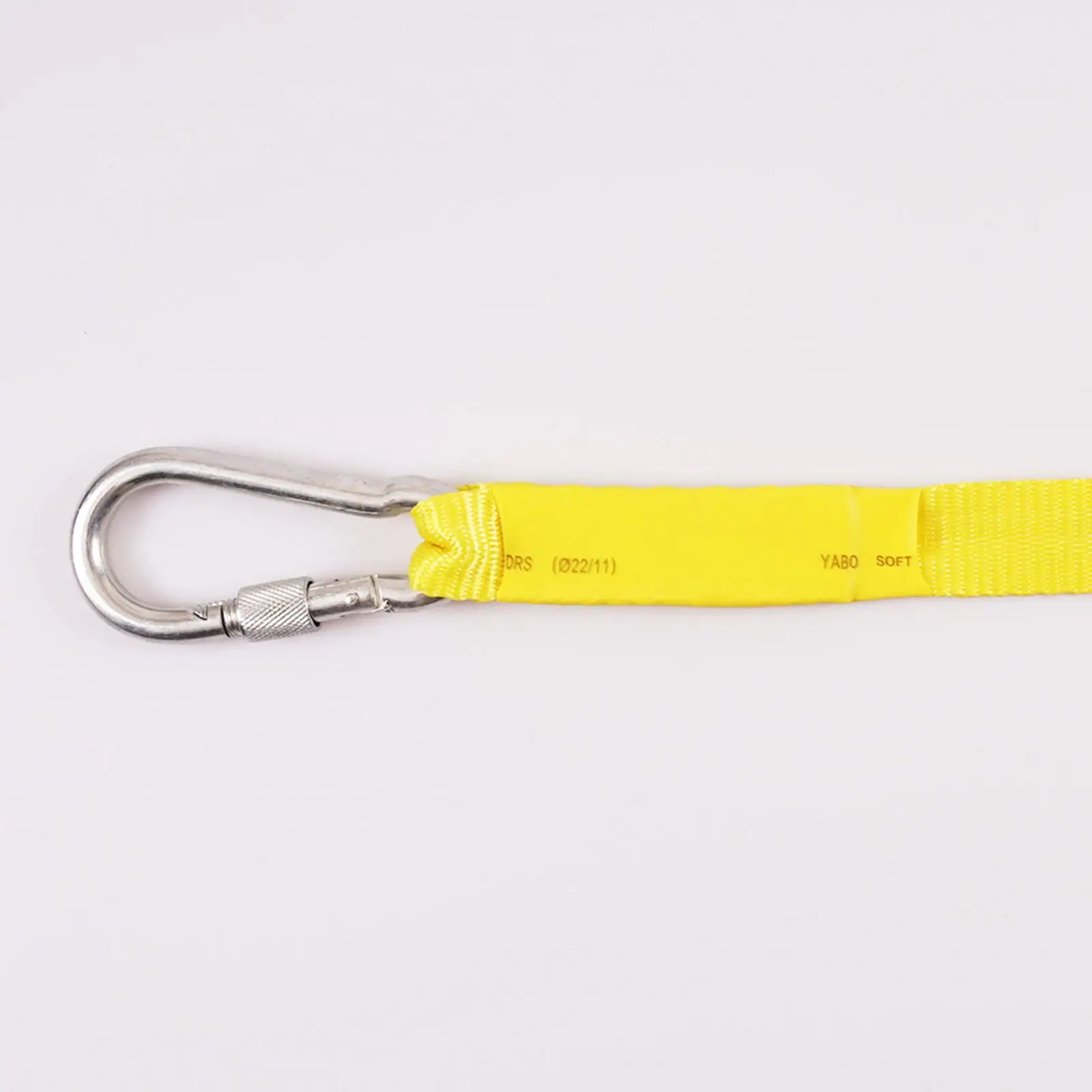 Safety Lanyard Rope Multifunctional with Hook Equipment Protective Safety Line for Outdoor Arborist Climbing Caving Construction