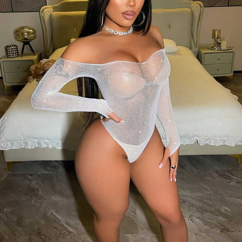 حار ختم فستان شبكي، الأوروبية والأمريكية بيكيني للشاطئ مثير بأكمام طويلة جوفاء متعدد الألوان المثيرة إغراء الملابس الداخلية