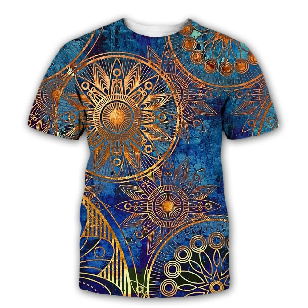 Mysterious Symbols  New Fashion Trippy T-shirt Glow in the Dark 3D Psychedelic Printed Men Women Short Sleeves Summer Streetwear