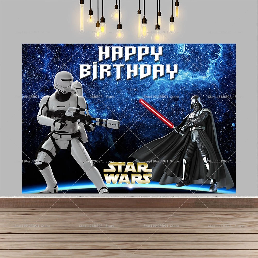 banner-de-fundo-de-aniversario-com-tema-de-guerreiro-jedi-de-star-wars-para-decoracao-de-festa-de-aniversario-de-meninos