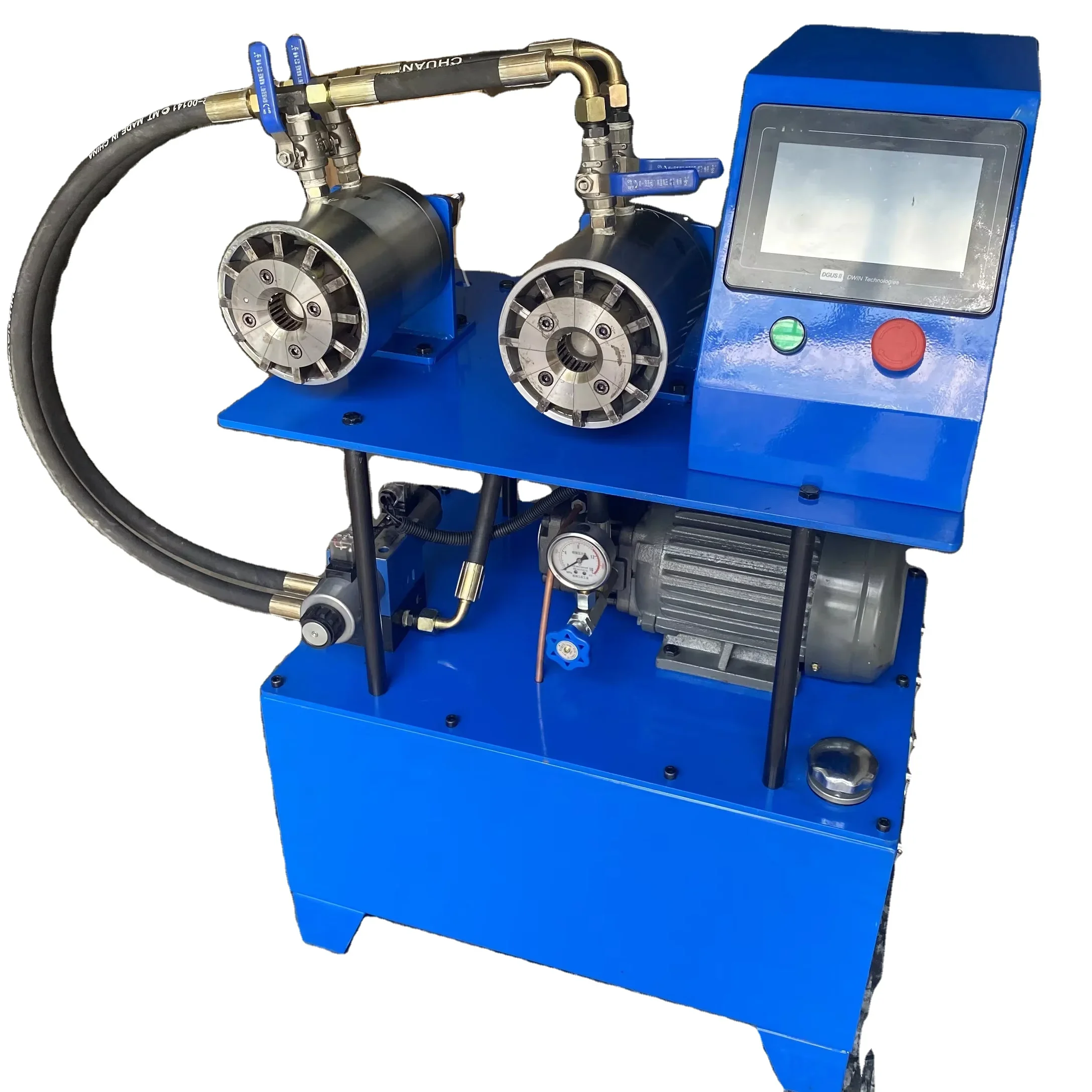 

Factory direct sales flexible shaft crimping machine PE pipe crimping machine