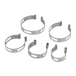 5pcs Exhaust Pipe Tacking Bands For Welding And Fabrication Pipe Projects 2
