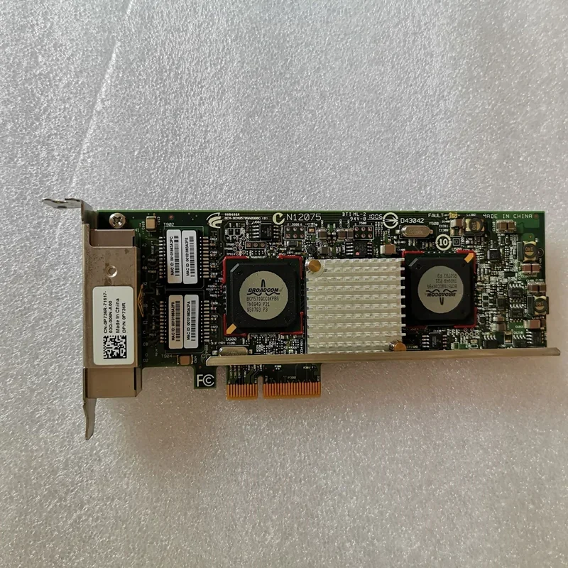 

Four-port Gigabit Network Card for Dell 0P736R Original Broadcom BCM5709 QP