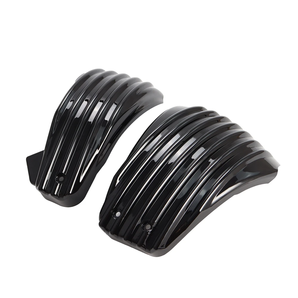 Motorcycle Striped Battery Side Fairing Covers For Harley Softail M8 Breakout Street Bob 2018 2019 2020 view 3