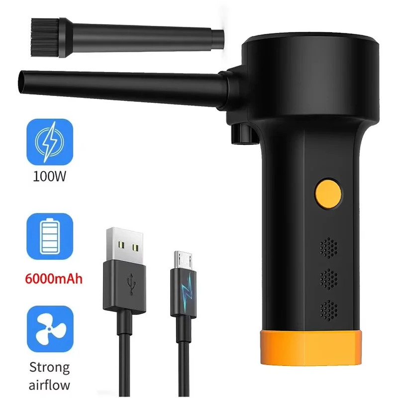 OEM Replacement Handheld Mini Vacuum Cleaner Cordless Air Duster Remover Computer Desk Electric