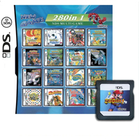 Game Card Simplex 486/489/500/520/5208/510/482/468 In1 Video Games Cartridge For NDS NDSL NDSi 3DS 2DS