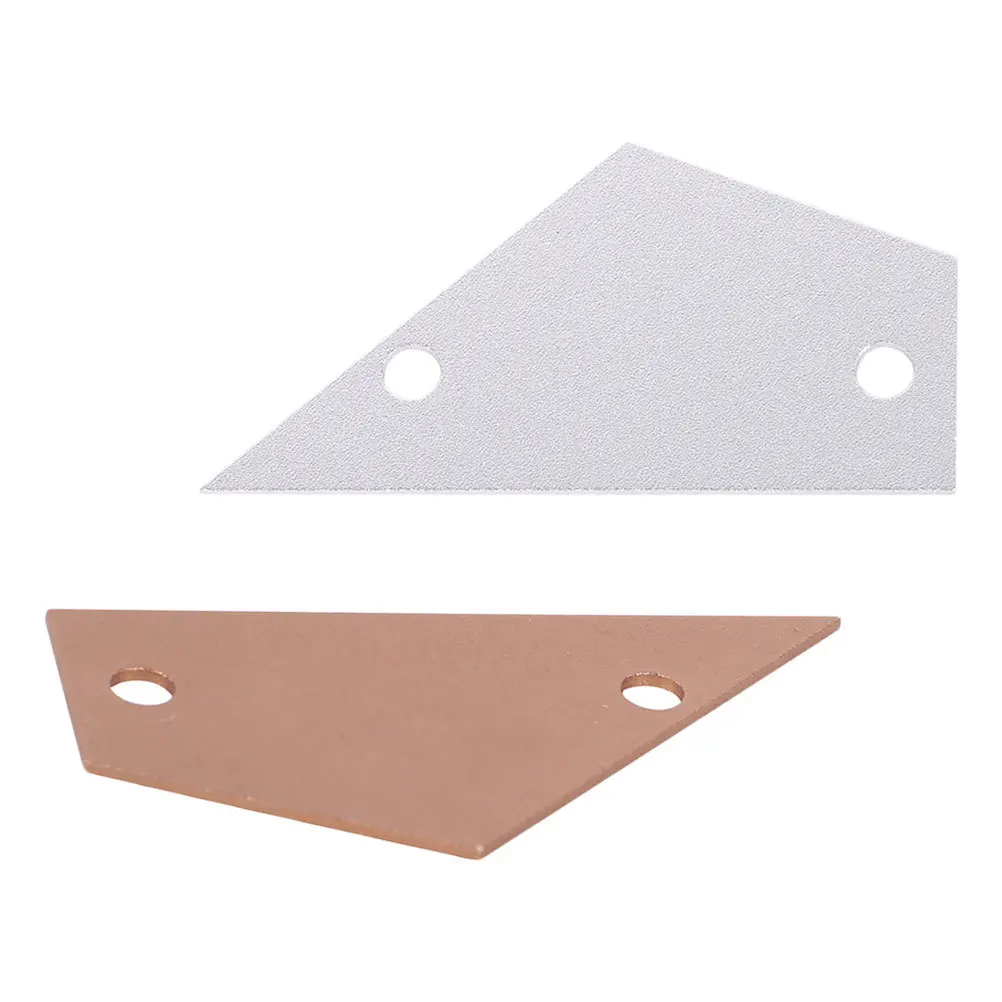 

2pcs Fingerboard Fret Measuring Gauge Aluminum Straight Edge Ruler For Guitar Neck String Height Adjustment Tool Guitar String