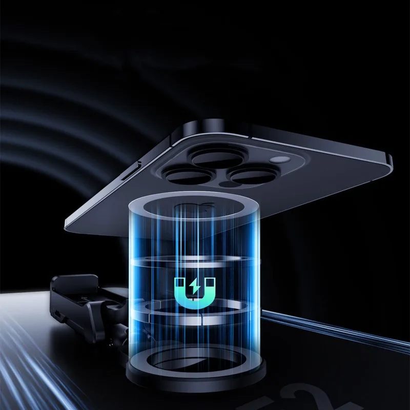 Supporto per telefono magnetico universale Elementi essenziali da viaggio Supporti per telefono per aereo a rotazione flessibile a mani libere per la serie IPhone16 Pro Max