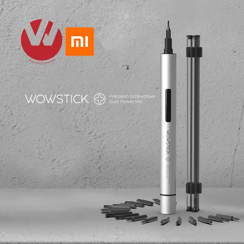 

Wowstick Try Electric Screwdriver Kit Cordless Power Screwdriver Multi-Positional S2 Aluminum Alloy Phone Repair