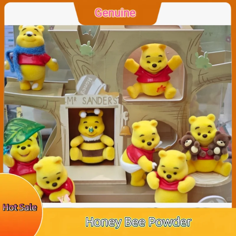 

Оригинальная серия Winnie The Happy Time: коллекционная фигурка-сюрприз Kawaii Fuzzy Anime, декор для комнаты, подарок для детей