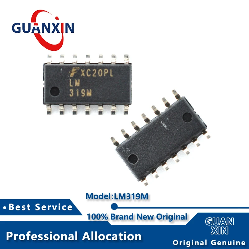 100% New  Marking LM319M LM319MX SOIC-14 LM319