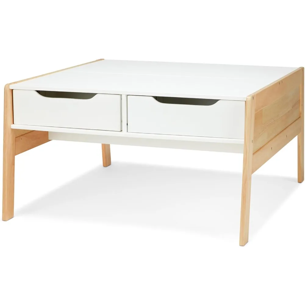 

Деревянный стол для творчества и занятий для детей от Melissa & Doug, с контейнерами для хранения