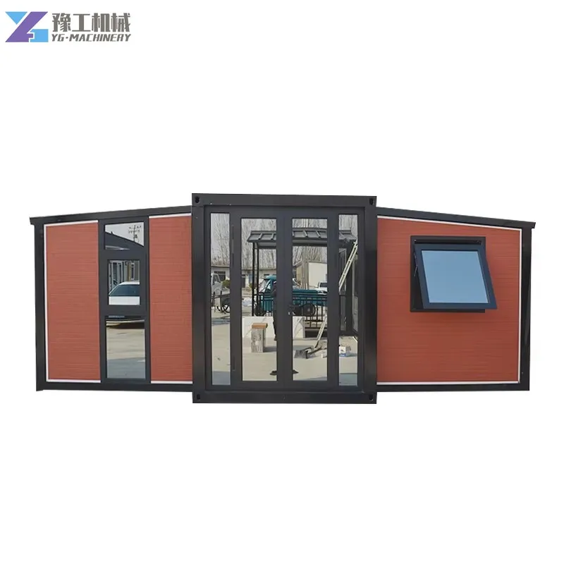 Widely Application Container House Foldable Expandable Prefabricated Container Home 20Ft 40Ft Luxury Prefab Living Villa Spain
