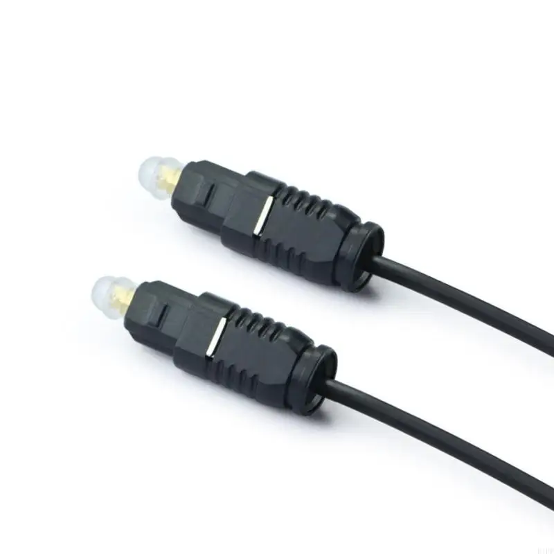 E1PF Digitale optische Toslink -kabel Digitale audiokoord Toslink Adapter Draadlijn Spdif Audiokabel met metalen