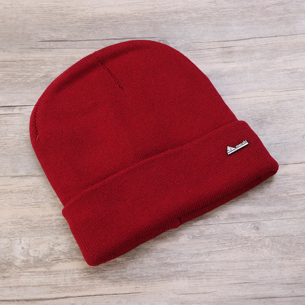 

Unisex Winter Beanie Stocking Hat Warm Polar Fleece Double Knit Plus Ski Sports Outdoor Hat Wine Red Classic Ski