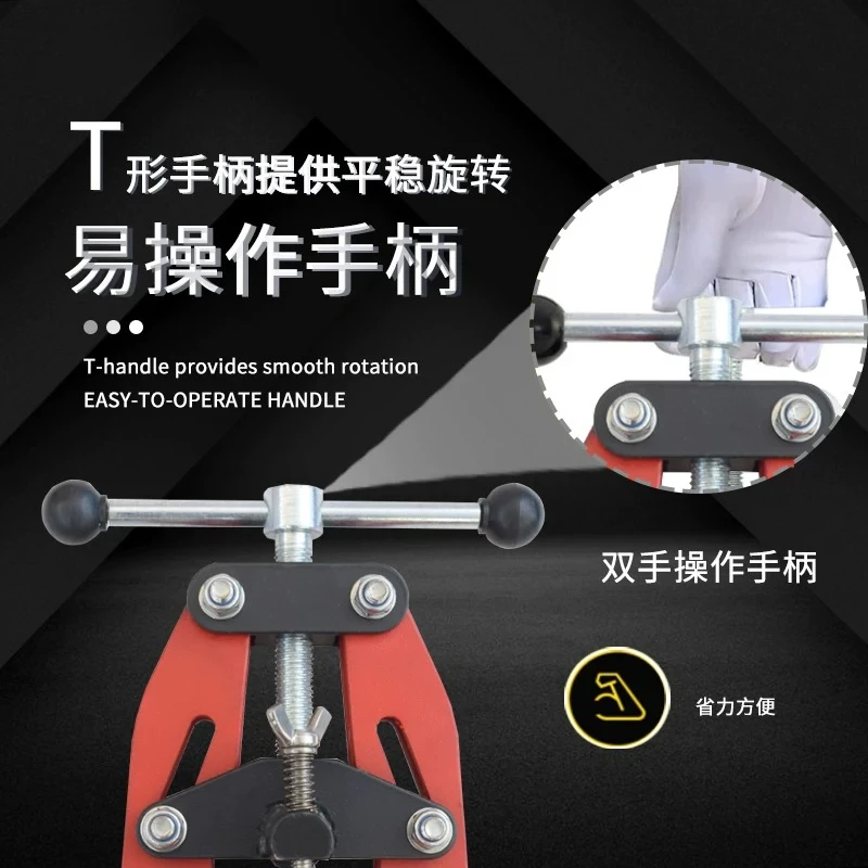 Butt Welding Pipe Positioner Clamp Tool Precise Fixing Fitting For Industrial Pipeline Installation And Metal  Welding Operation