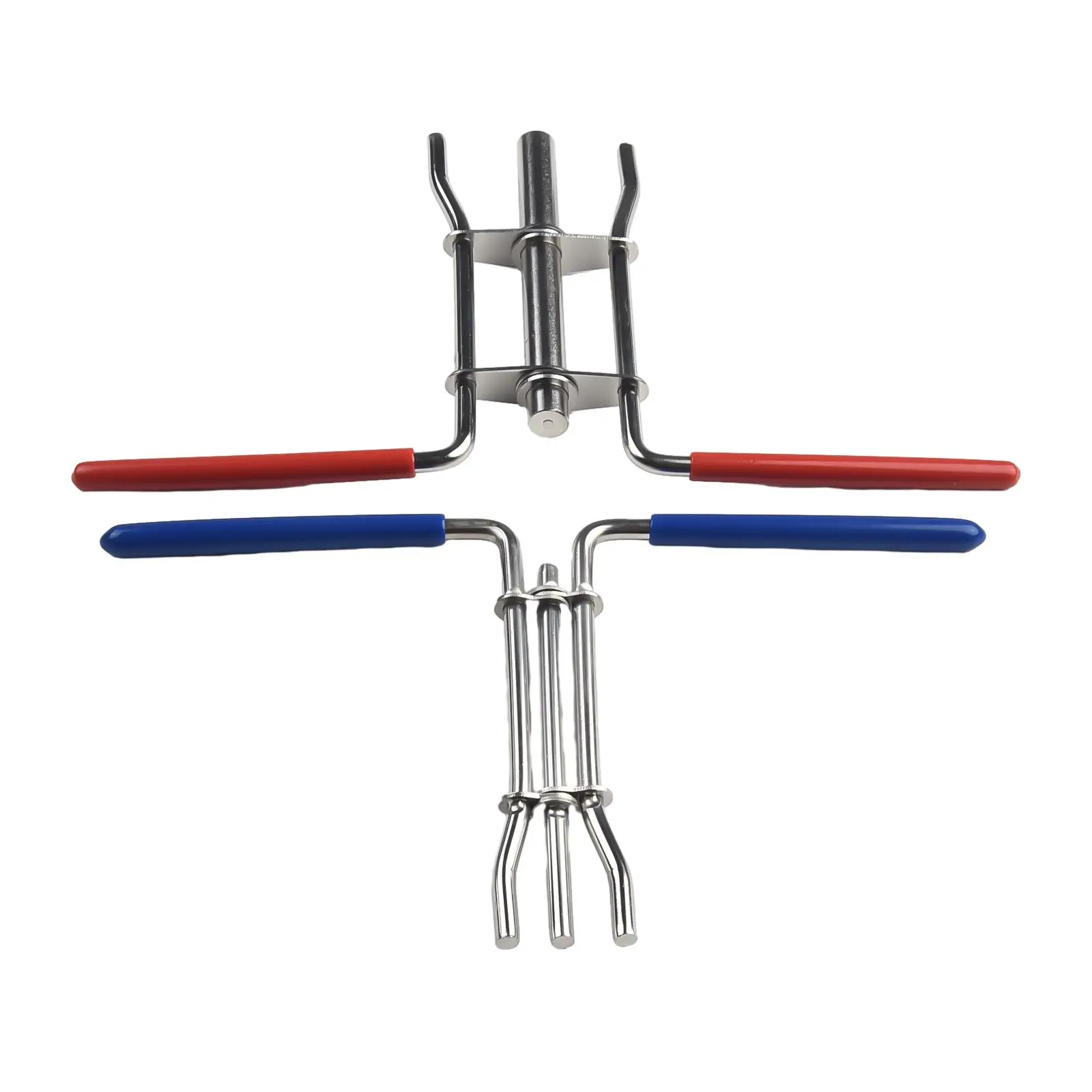 

Резиновая крышка ручки, поршневой стержень, комплект из хром-ванадиевой стали, инструмент из нержавеющей стали, водонепроницаемый, 3 шт., 3 размера, отличный дизайн