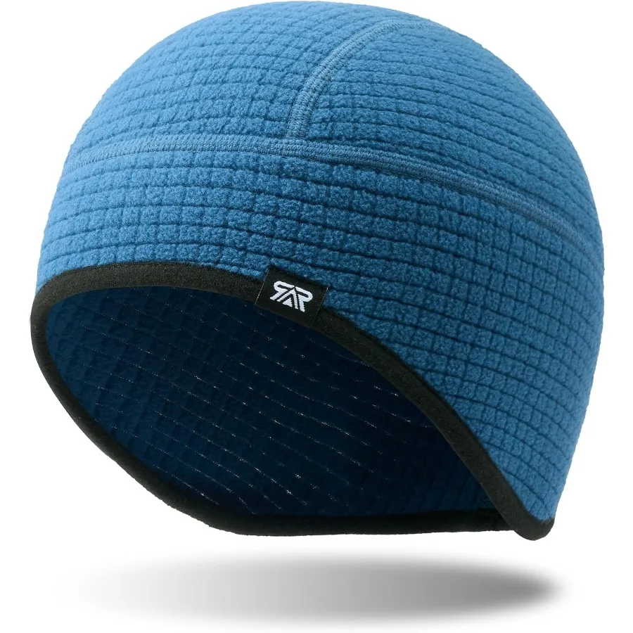 

SUNMECI Winter Thermal Helmet Liner Skull Cap Fleece Lined Warm Cycling Cap Ski Beanie for Men Women