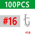 100 Piezas Tamaño 16
