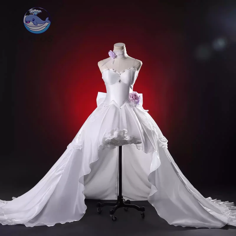 

Cosplay Series: The Date A Live - Tokisaki Bridal Style Costume Cosplay sweet Costume KK cos