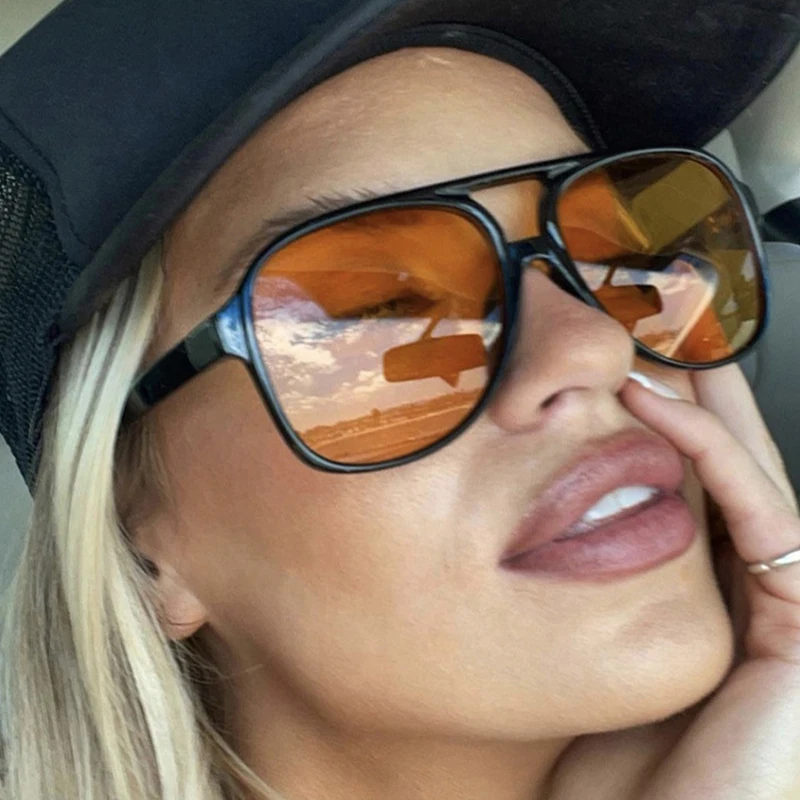 6pcs/1pcs Pack Fashion Square Sunglasses Classic Sun Glasses Women Black Sun Glasses Men Outdoor Sports Eyeglasses Unisex