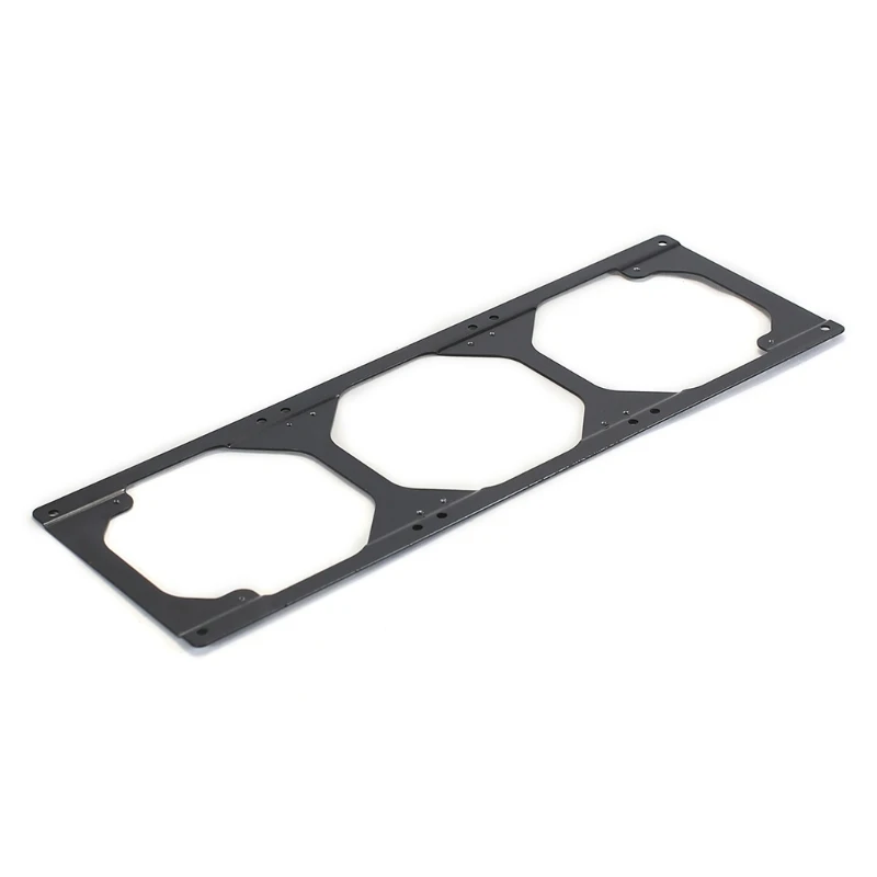Soporte de adaptador de conversión para ventilador de refrigeración de chasis, accesorio para disipador térmico de carcasa de ordenador, 120 a 140, 240 a 280, 360 a 420
