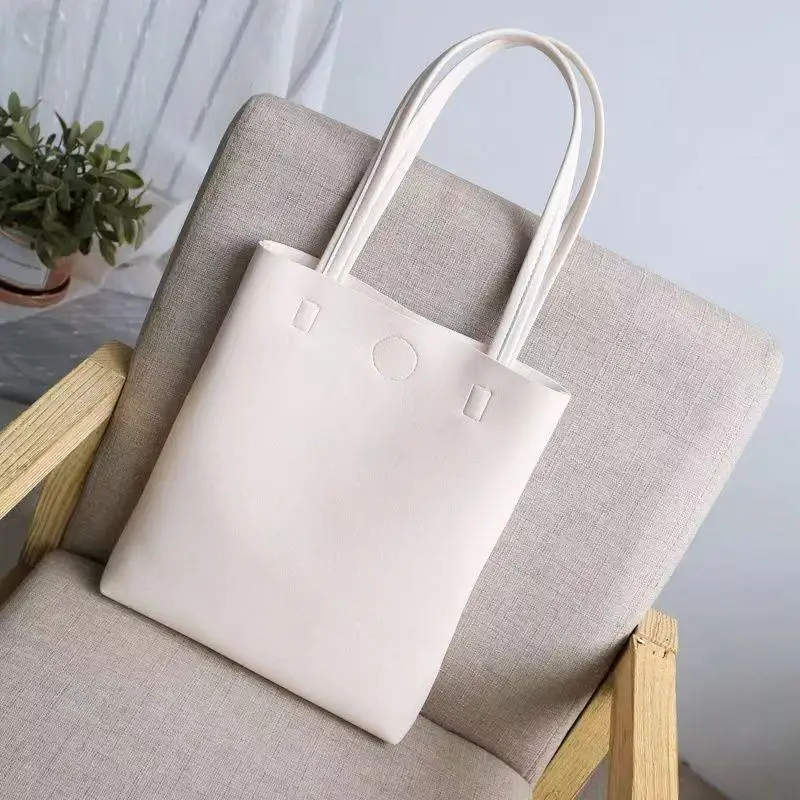 Grande capacidade commuter sacolas senhoras bolsas de couro do plutônio para presentes femininos coreano simples cor sólida bolsa de ombro