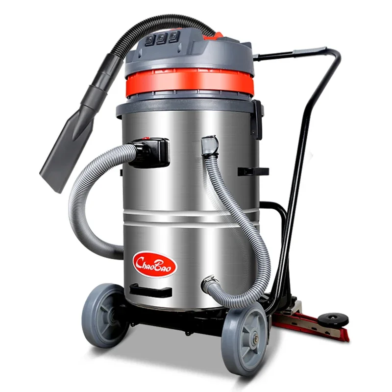 

60L Car Cleaning Commercial Industrial Vacuum Cleaner Factory Workshop Dust High-power Strong Wet and Dry Suction Machine