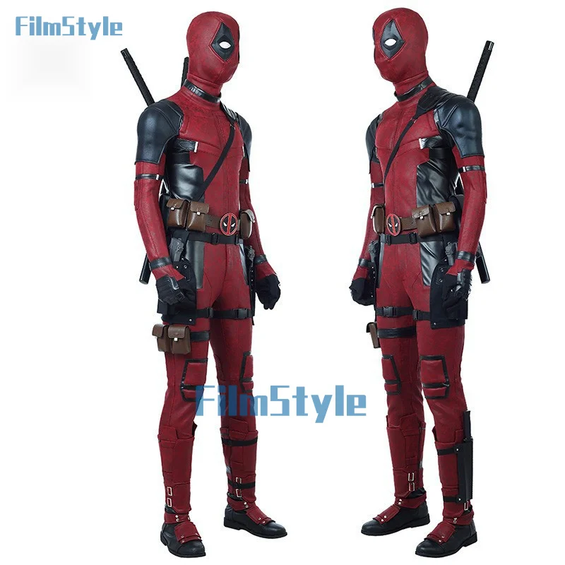 Deadpool Wolverine 3 Cosplay Costumes Superhero Jumpsuits With Mask Rich Accessories Outfit Halloween Party Neutral Bodysuits