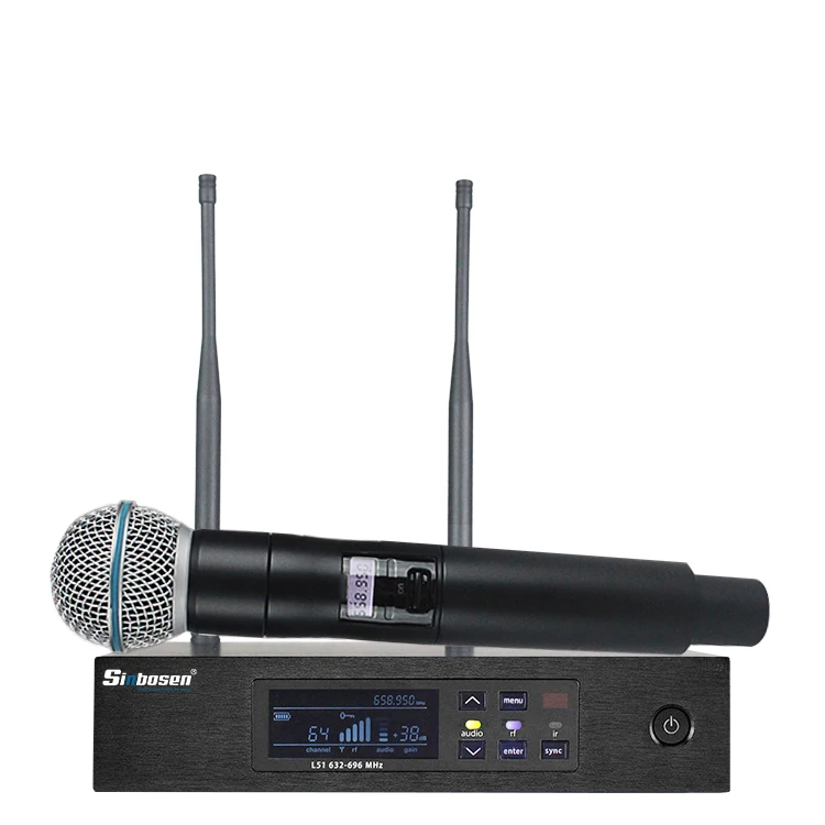 

Uhf Professional Wireless Microphone System Q-D4 Karaoke Handheld Single Transimitting Microphones Wireless