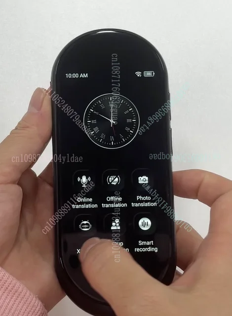 4G LTE sim card portable real-time online translation 137 language intelligent voice translator multi-automatic translator