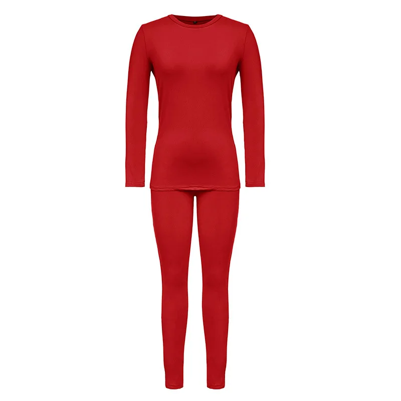 جنوب شرق آسيا المرأة الرياضية طويلة Sve تي شيرت وسراويل ضيقة عادية قطعتين مجموعة محطة مستقلة عبر الحدود #4