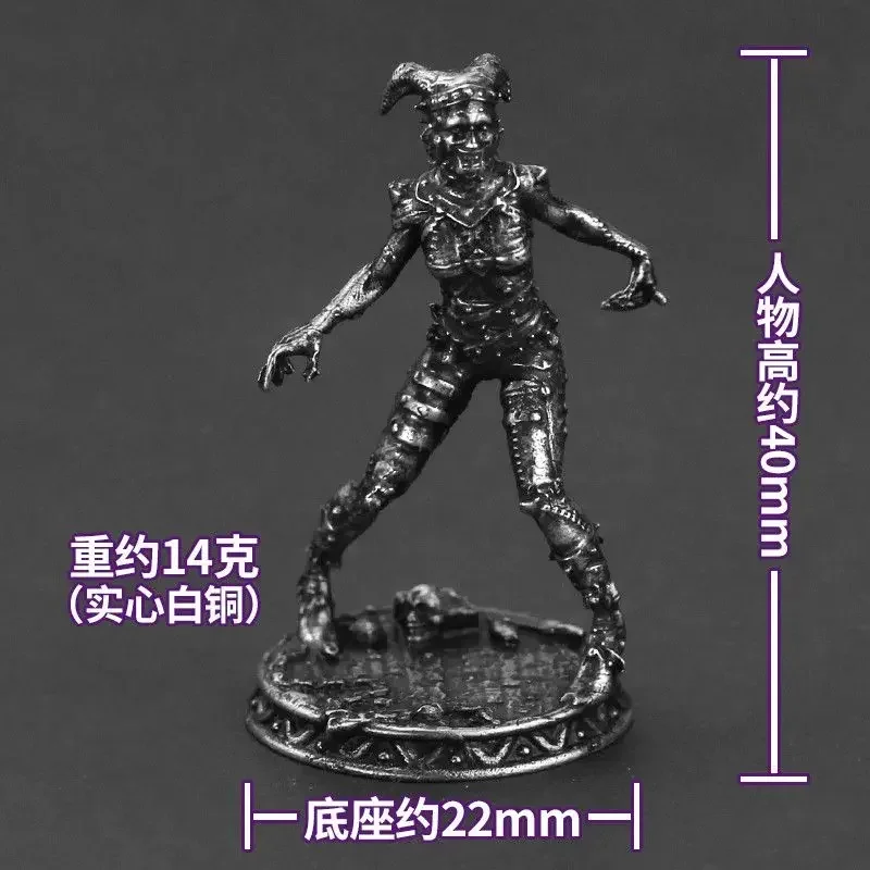 Headless Clown Metallspielzeug Modellauto Ornament für Männer Geschenke Upside-down Joker Warring Warrior Archer Statisches Soldatenmodell